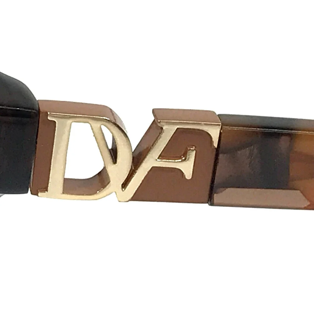 Diane Von Furstenberg Eyeglasses Frames DVF5083 210 Transparent Brown 52-19-135
